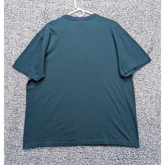 Y2K Old Navy Shirt Mens XL Mermaid Graphic Relaxed Fit Skater Grunge VTG Blue - Picture 2 of 11